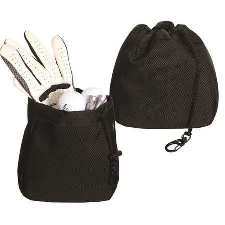 DEBCO Debco P3664 Golf Accessory Bag - Black  - 12 Pack P3664